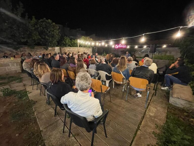 Serata all'Orto di Comunità con Michele Cortese